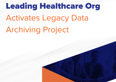 Leading Healthcare Organization Entrusts MediQuant With Legacy Data Archiving Project